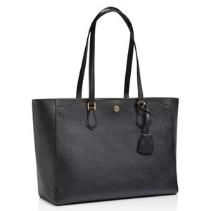 Tory Burch Robinson Large Leather Tote